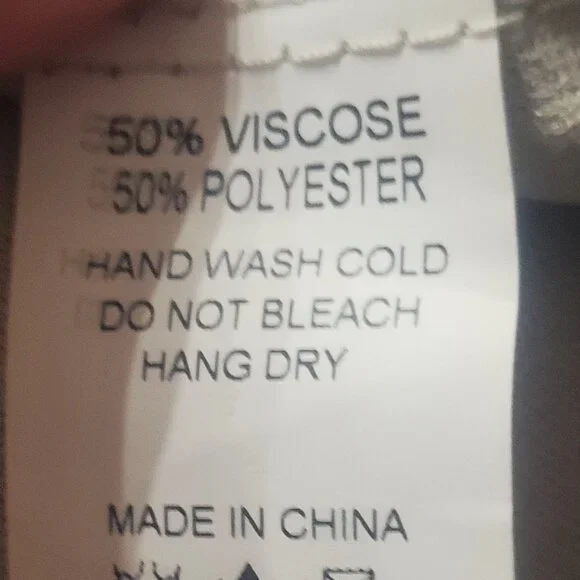 NWT! Hayden Light "Greige" Embroidered Peasant Boho Top Billowed Sleeve - Sz 2X - Picture 12 of 13